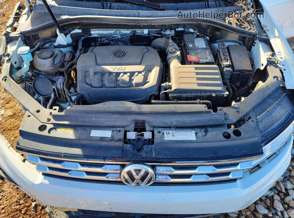 3VV3B7AX7LM119999 2020 VOLKSWAGEN TIGUAN Белый Вид подкапотного пространства