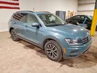 2021 Volkswagen Tiguan Se Синий vin: 3VV3B7AX7MM060048