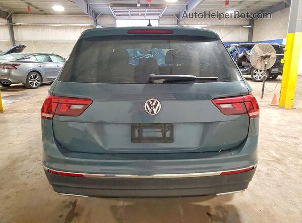 3VV3B7AX7MM060048 2021 VOLKSWAGEN TIGUAN Синий Вид сзади