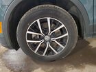 2021 Volkswagen Tiguan Se Синий vin: 3VV3B7AX7MM060048 Damage: Left Front Wheel, Curb Rash, 3 To 4 Inches
