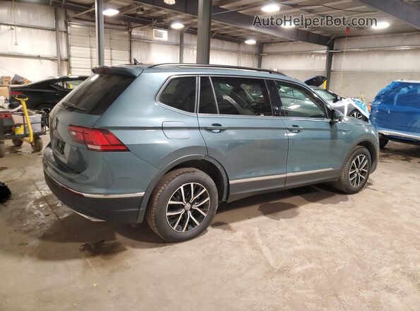 3VV3B7AX7MM060048 2021 VOLKSWAGEN TIGUAN Синий 