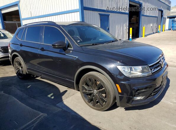 3VV3B7AX9MM049410 2021 VOLKSWAGEN TIGUAN Черный Передняя правая четверть
