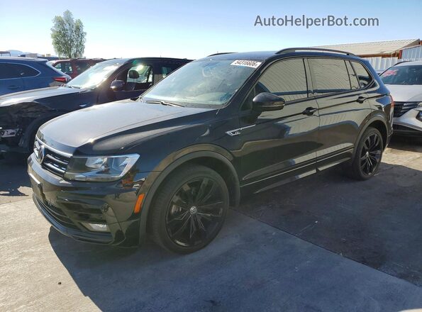 3VV3B7AX9MM049410 2021 VOLKSWAGEN TIGUAN Черный Передняя левая четверть
