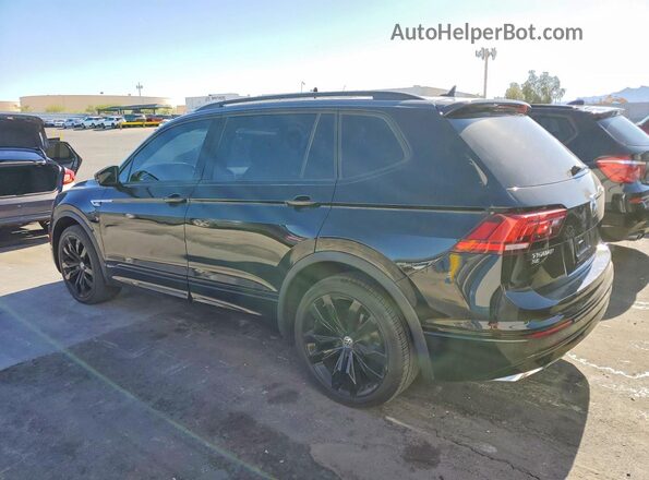 3VV3B7AX9MM049410 2021 VOLKSWAGEN TIGUAN Черный Задняя левая четверть