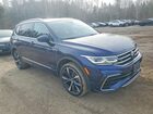 2023 Volkswagen Tiguan Sel R-line Black Синий vin: 3VV4B7AX1PM081471