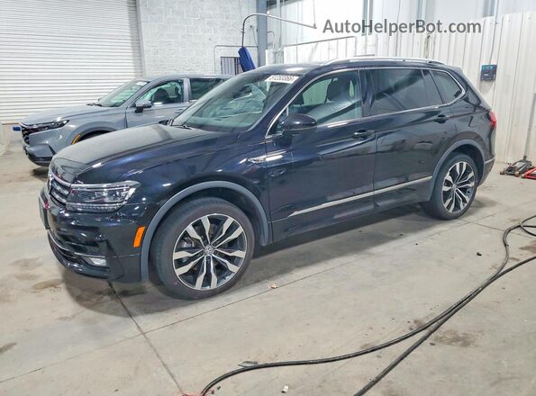 3VV4B7AX4MM108500 2021 VOLKSWAGEN TIGUAN Black Передня ліва чверть
