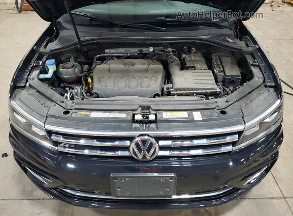 3VV4B7AX4MM108500 2021 VOLKSWAGEN TIGUAN Black Вид підкапотного простору