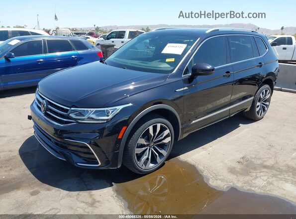 3VV4B7AX5NM013770 2022 VOLKSWAGEN TIGUAN Черный Передняя левая четверть
