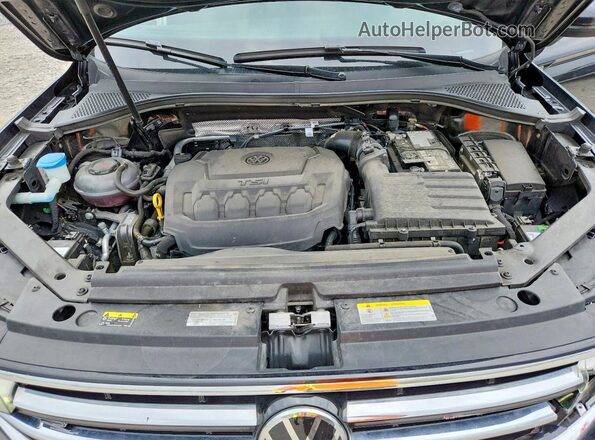 3VV4B7AX7RM106862 2024 VOLKSWAGEN TIGUAN Черный Вид задней части салона