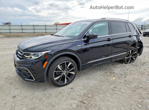 3VV4B7AX7RM106862 2024 VOLKSWAGEN TIGUAN Черный Передняя левая четверть