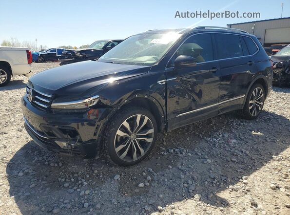 3VV4B7AX9LM072642 2020 VOLKSWAGEN TIGUAN Black Передня ліва чверть