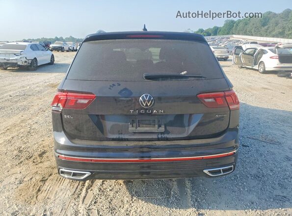 3VV4B7AX9RM139622 2024 VOLKSWAGEN TIGUAN Black Rear view