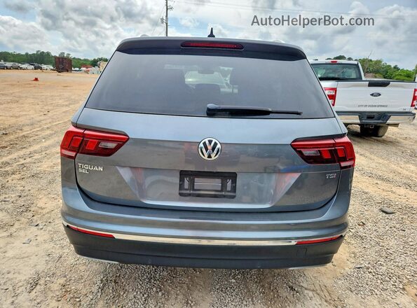 3VV5B7AX7JM090381 2018 VOLKSWAGEN TIGUAN Серый Вид сзади