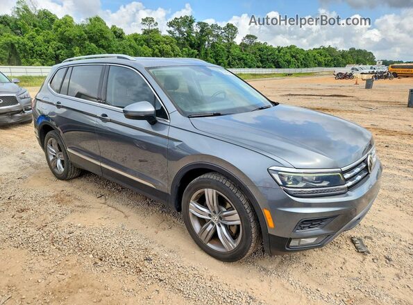 3VV5B7AX7JM090381 2018 VOLKSWAGEN TIGUAN Серый Передняя правая четверть