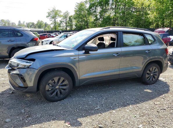 3VV5X7B22RM069941 2024 VOLKSWAGEN TAOS Серый Передняя левая четверть