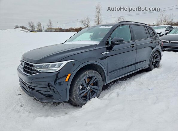 3VV8B7AX4PM142183 2023 VOLKSWAGEN TIGUAN Black Vista tres cuartos delantera izquierda
