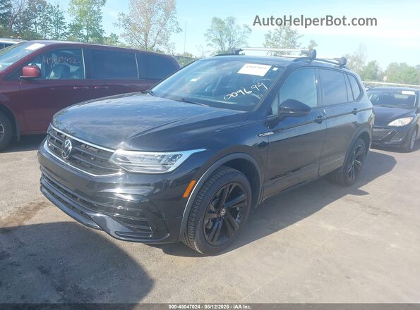 3VV8B7AX6RM009699 2024 VOLKSWAGEN TIGUAN Черный Передняя левая четверть