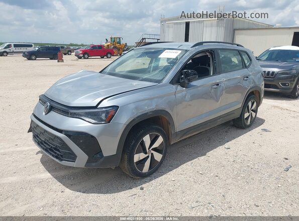 3VV8C7B29SM032819 2025 VOLKSWAGEN TAOS Серебряный Передняя левая четверть