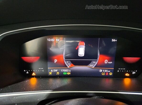 3VVAB7AX4RM222538 2024 VOLKSWAGEN TIGUAN White Widok zestawu wskaźników