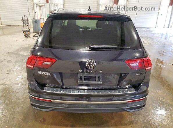 3VVAB7AX5RM229420 2024 VOLKSWAGEN TIGUAN Черный Вид сзади