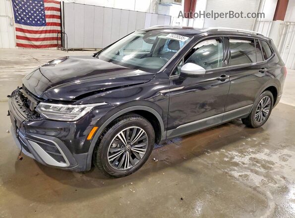 3VVAB7AX5RM229420 2024 VOLKSWAGEN TIGUAN Черный Передняя левая четверть