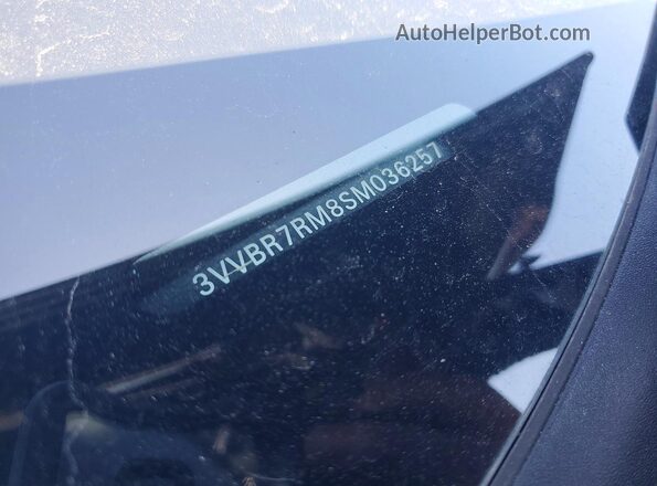 3VVBR7RM8SM036257 2025 VOLKSWAGEN TIGUAN Black Widok naklejki z numerem VIN