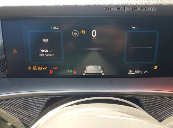 3VVBR7RM8SM036257 2025 VOLKSWAGEN TIGUAN Black Widok zestawu wskaźników