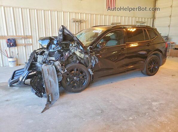 3VVCB7AX6NM132830 2022 VOLKSWAGEN TIGUAN Черный Передняя левая четверть