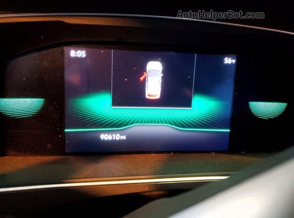 3VVCB7AX6NM132830 2022 VOLKSWAGEN TIGUAN Черный Вид щитка приборов