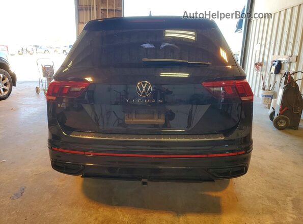3VVCB7AX6NM132830 2022 VOLKSWAGEN TIGUAN Черный Вид сзади