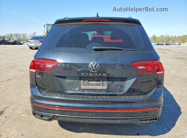 3VVCB7AXXPM072943 2023 VOLKSWAGEN TIGUAN Black Widok z tyłu