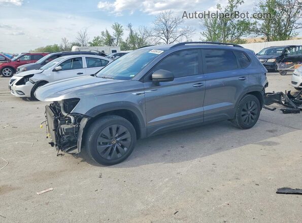 3VVCX7B20NM001932 2022 VOLKSWAGEN TAOS Серый Передняя левая четверть