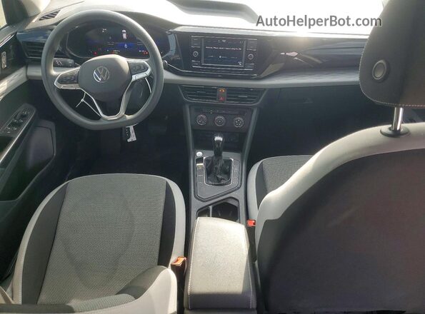 3VVCX7B20NM001932 2022 VOLKSWAGEN TAOS Серый Вид панели приборов