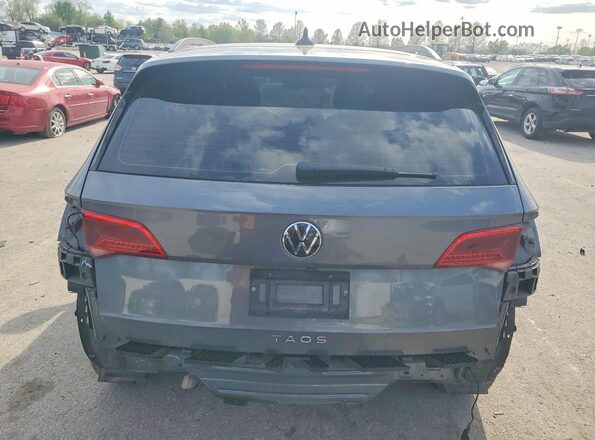 3VVCX7B20NM001932 2022 VOLKSWAGEN TAOS Серый Вид сзади