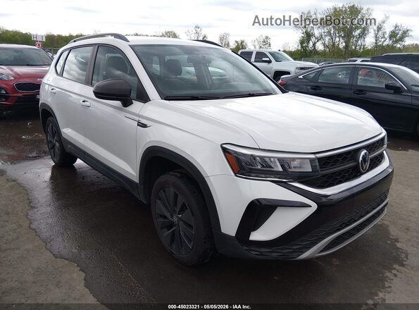 3VVCX7B20NM083547 2022 VOLKSWAGEN TAOS White Przód prawy