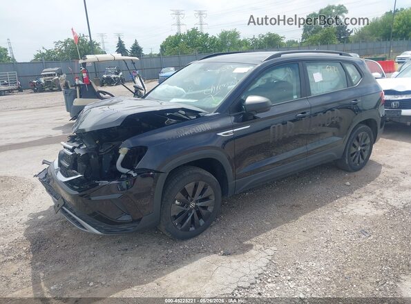 3VVCX7B22PM350707 2023 VOLKSWAGEN TAOS Black Przód lewy