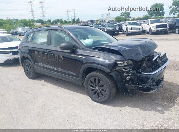 3VVCX7B22PM350707 2023 VOLKSWAGEN TAOS Black Przód prawy