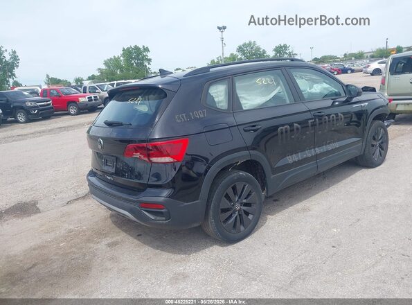 3VVCX7B22PM350707 2023 VOLKSWAGEN TAOS Black Tył prawy