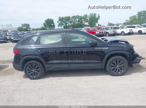 3VVCX7B22PM350707 2023 VOLKSWAGEN TAOS Black Widok wnętrza 360 stopni