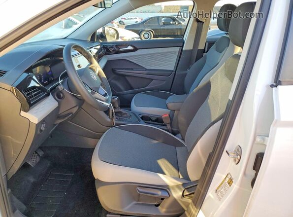 3VVCX7B2XPM366928 2023 VOLKSWAGEN TAOS White Widok wnętrza z przodu