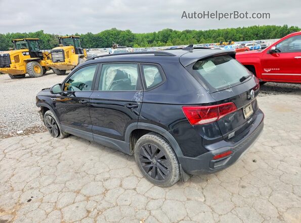 3VVDX7B24NM076427 2022 VOLKSWAGEN TAOS Black Задня ліва чверть
