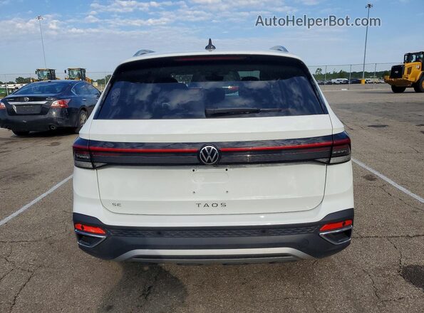 3VVEC7B24SM065102 2025 VOLKSWAGEN TAOS Белый Вид сзади