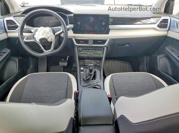 3VVEC7B24SM065102 2025 VOLKSWAGEN TAOS Белый Вид панели приборов