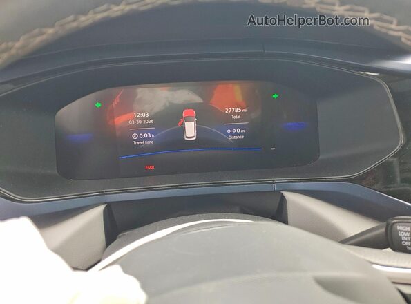 3VVEX7B27RM101282 2024 VOLKSWAGEN TAOS Silver Widok zestawu wskaźników