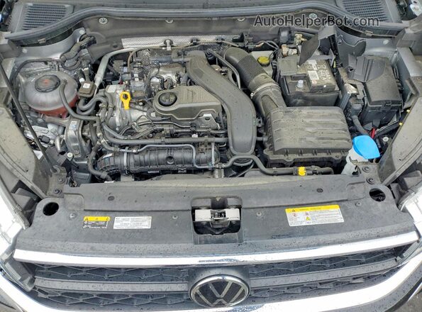 3VVEX7B27RM101282 2024 VOLKSWAGEN TAOS Silver Widok komory silnika