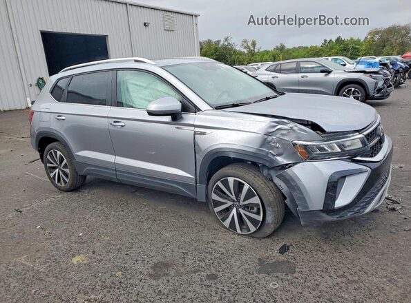 3VVEX7B27RM101282 2024 VOLKSWAGEN TAOS Silver Przód prawy
