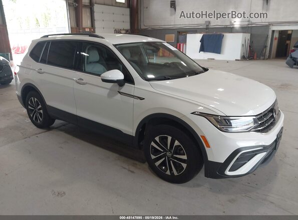 3VVFB7AX1RM452530 2024 VOLKSWAGEN TIGUAN Белый Передняя правая четверть