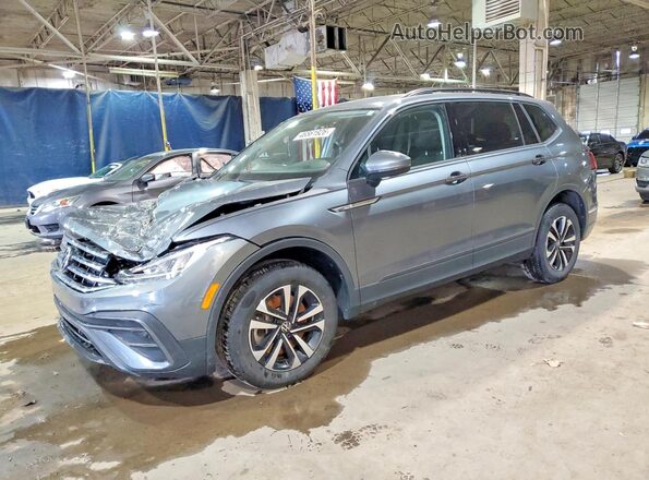 3VVFB7AX4PM075169 2023 VOLKSWAGEN TIGUAN Серебряный Передняя левая четверть