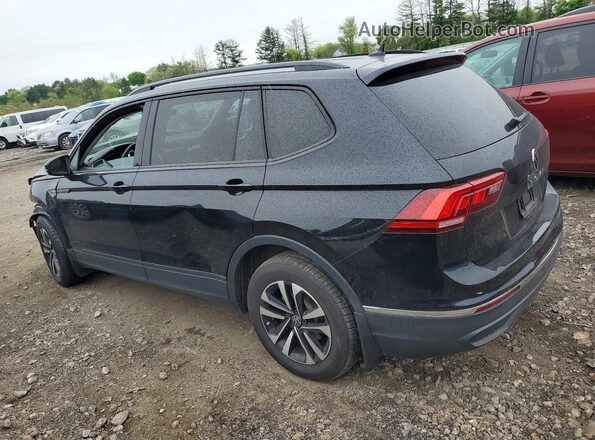 3VVFB7AX4RM043955 2024 VOLKSWAGEN TIGUAN Черный Задняя левая четверть