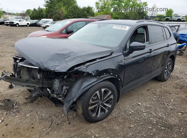 3VVFB7AX4RM043955 2024 VOLKSWAGEN TIGUAN Черный Передняя левая четверть